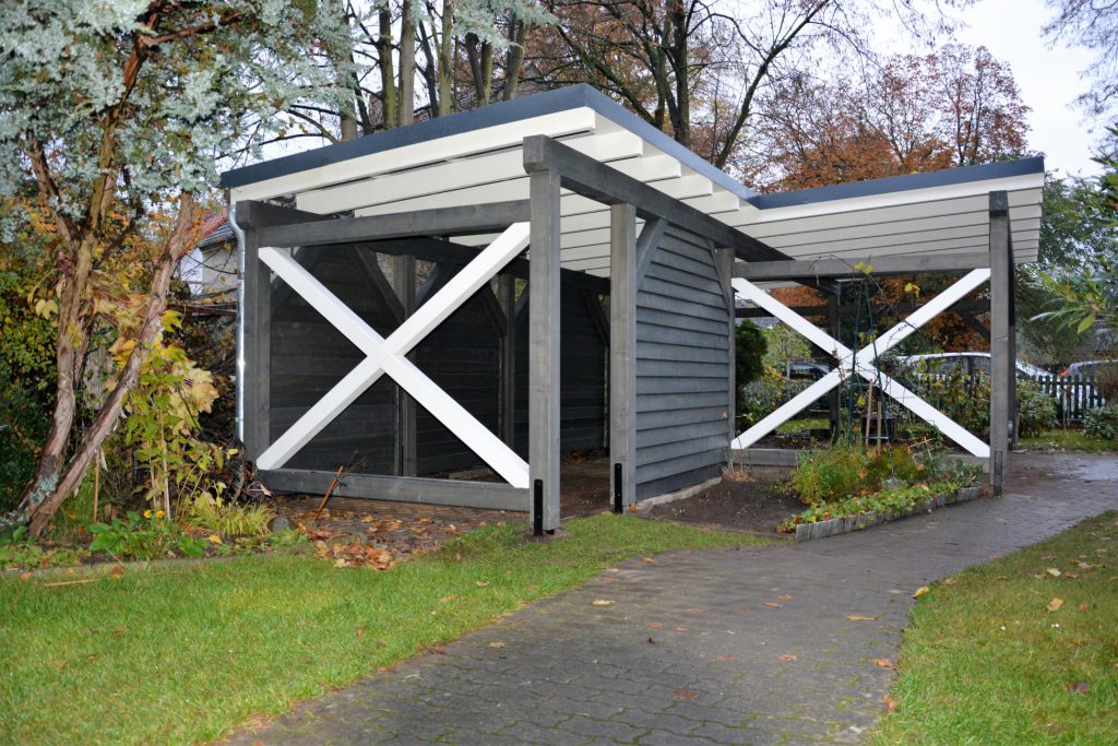 Flachdach Carport Berlin